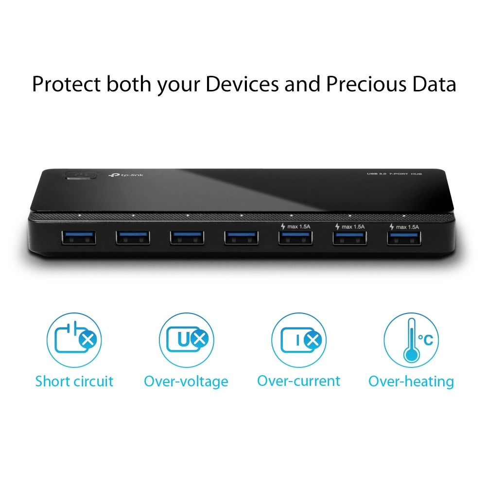 TP-Link USB Hub 7 Port 3.0 (UH700) view 5